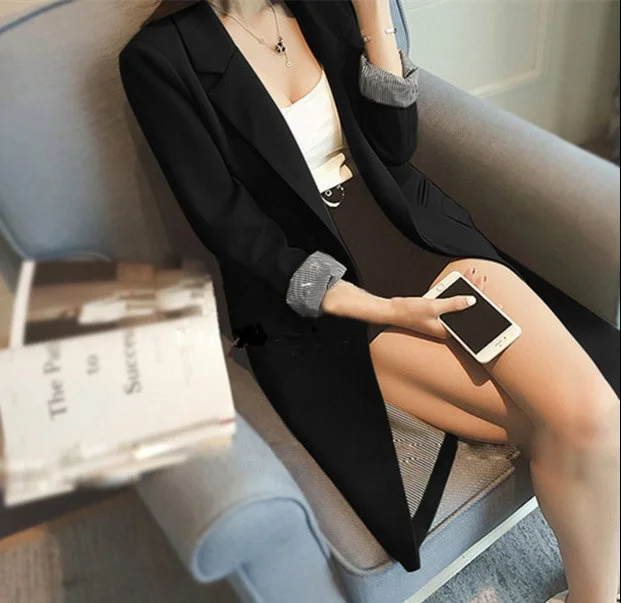 QLZW 2022 New Pattern Notched Hidden Breasted Full Sleeve Straight Maxi Size Women Fashion Jacket Autumn 3XL Women Balazar WB069 Stand-Up Collar Roll-Neck Collar Turtle Neck QLZW 2022 New Pattern Notched Hidden Breasted Full Sleeve Straight Maxi Size Women Fashion Jacket Autumn 3XL Women Balazar WB069 Stand-Up Collar Roll-Neck Collar Turtle Neck