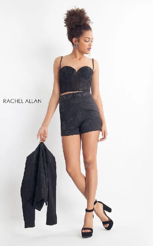 Rachel Allan Homecoming Short Romper Jacket 4596 Knit Fabric Woven Fabric Fleece Fabric Rachel Allan Homecoming Short Romper Jacket 4596 Knit Fabric Woven Fabric Fleece Fabric