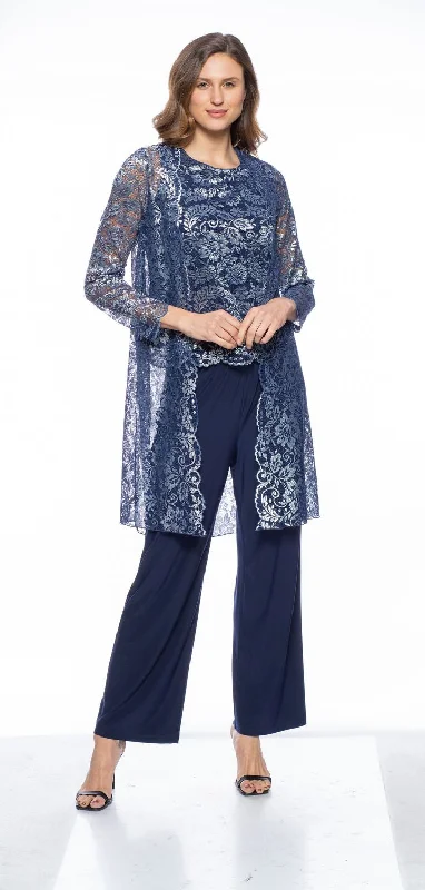 Marina Long Sleeve Lace Jacket Top 3 Piece Pant Set Corduroy Jacket Velvet Jacket Brocade Jacket Marina Long Sleeve Lace Jacket Top 3 Piece Pant Set Corduroy Jacket Velvet Jacket Brocade Jacket