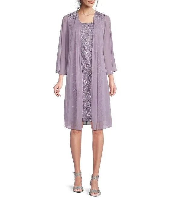 Marina Short 3/4 Sleeve Glitter Lace Jacket Dress Cotton Fabric Linen Fabric Terry Fabric Marina Short 3/4 Sleeve Glitter Lace Jacket Dress Cotton Fabric Linen Fabric Terry Fabric