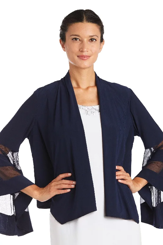 R&M Richards 5268 Full Sleeves Open Bolero Jacket Wool Jacket Cashmere Jacket Tweed Jacket R&M Richards 5268 Full Sleeves Open Bolero Jacket Wool Jacket Cashmere Jacket Tweed Jacket